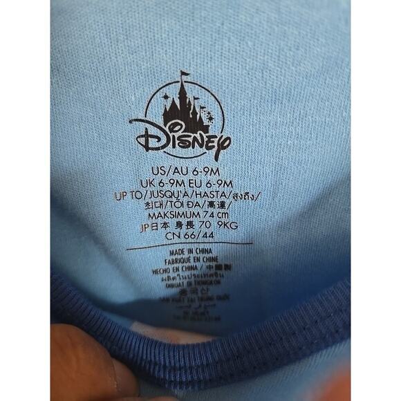 NEW Disney Blue Baby "My 1st Trip to Walt Disney World" Bodysuit Size 6-9 Mo - Picture 5 of 9